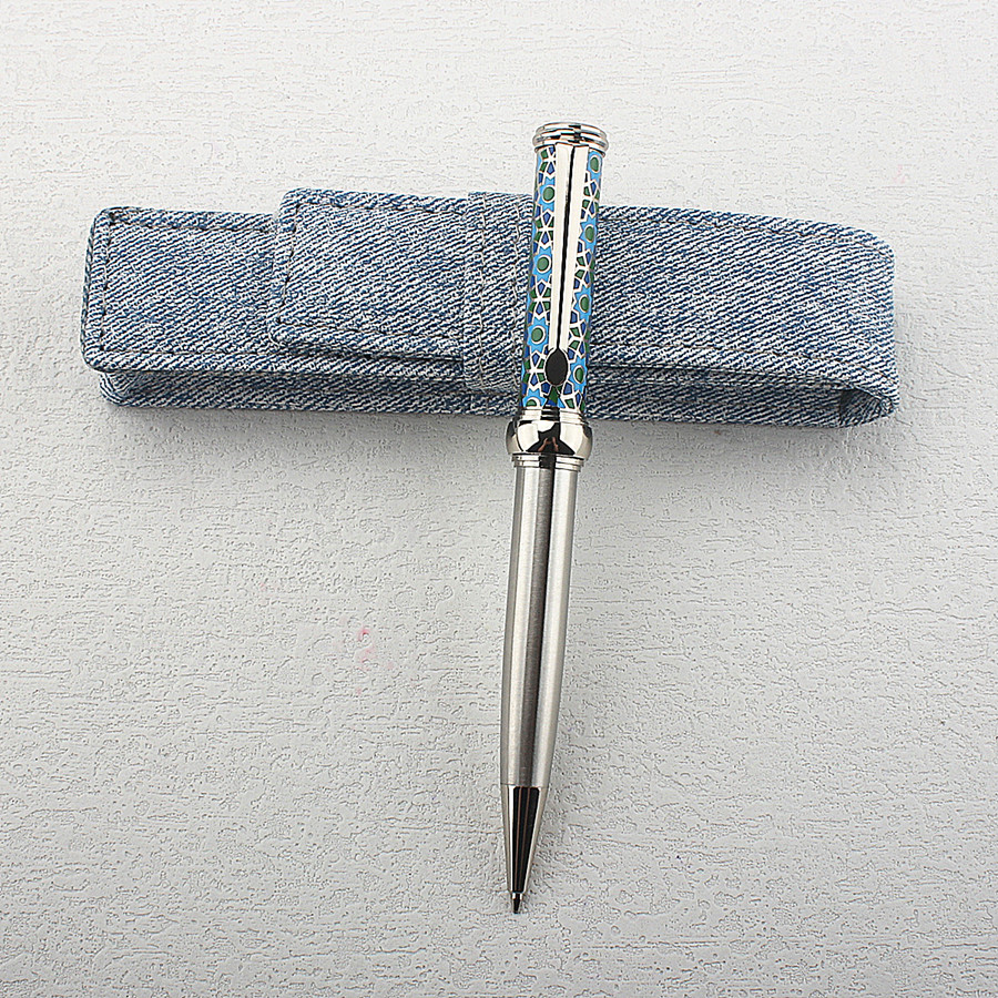 Vintage Peacock Pattern Metal  - Vintage Collectible Pens recension och pris